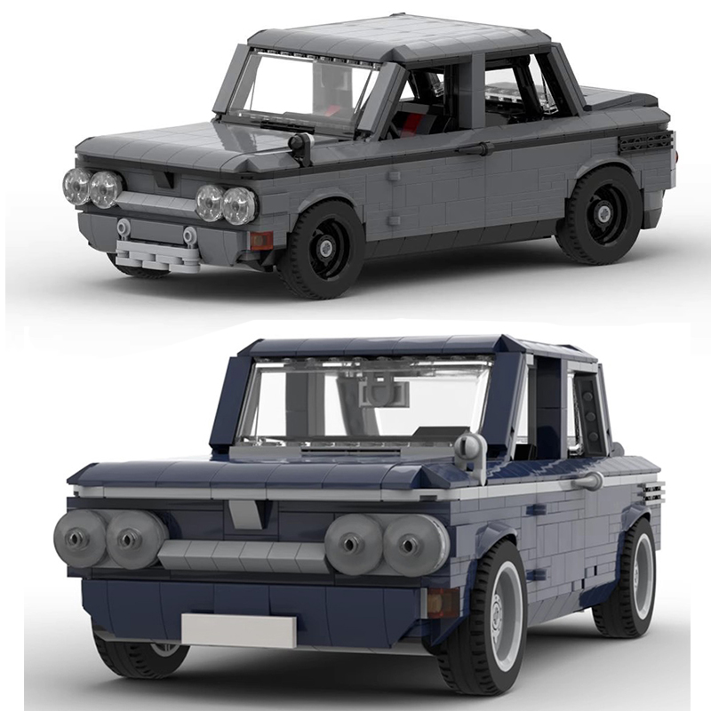 Lego Set Creator - MOCスピード車両テクニカルカーMOC NSUプリンツTTスーパーカークリエイティブエキスパートAudied TT車両セットビルディングブロック子供用おもちゃギフト