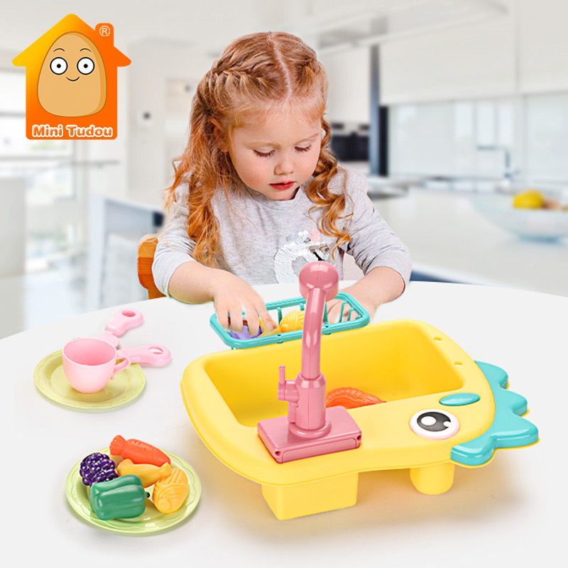 Kids Outdoor Kitchen - 子供向けのシミュレーションおもちゃ,キッチンプレイマシン,洗面器,果物,野菜,教育ゲーム,幼児向け,誕生日プレゼント