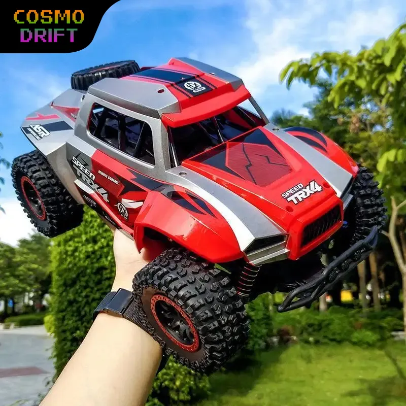 Kids Outdoor Dirt Toys - 2.4g RCショートコーストラック高速ドリフトオフロード車4WDリモートコントロールレーシングカーおもちゃ 男の子向け子供向けギフト アウトドア
