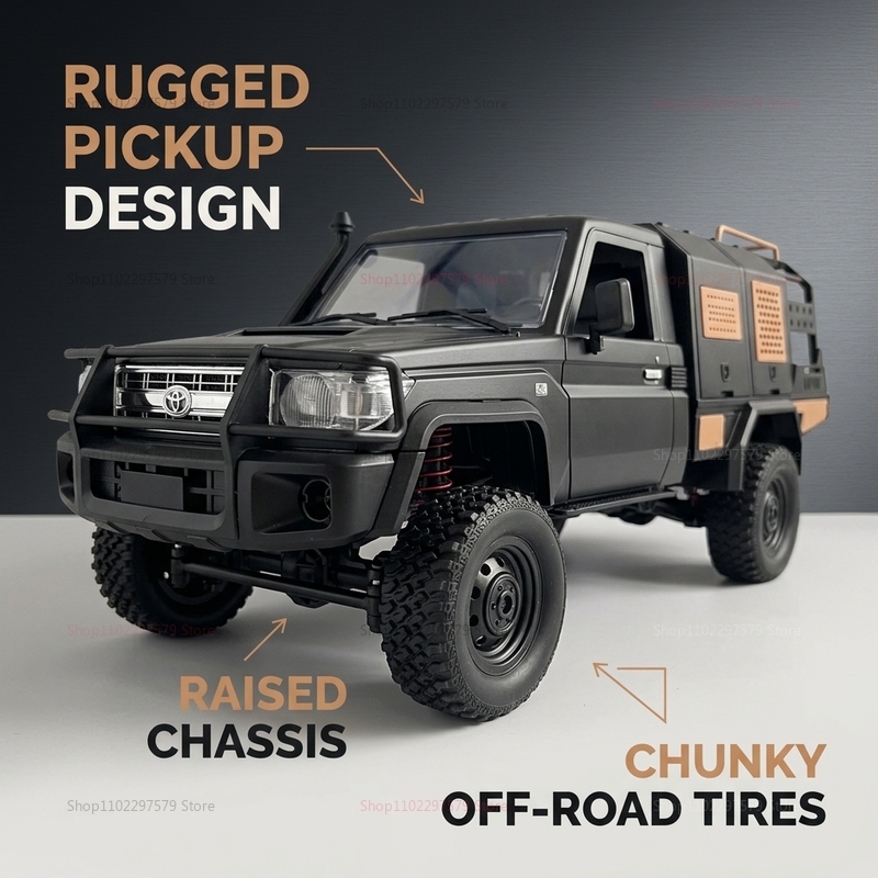 1/12フルスケールRCクローラーMN82S RCピックアッ - Kids Outdoor Dirt Toys のレビューと価格
