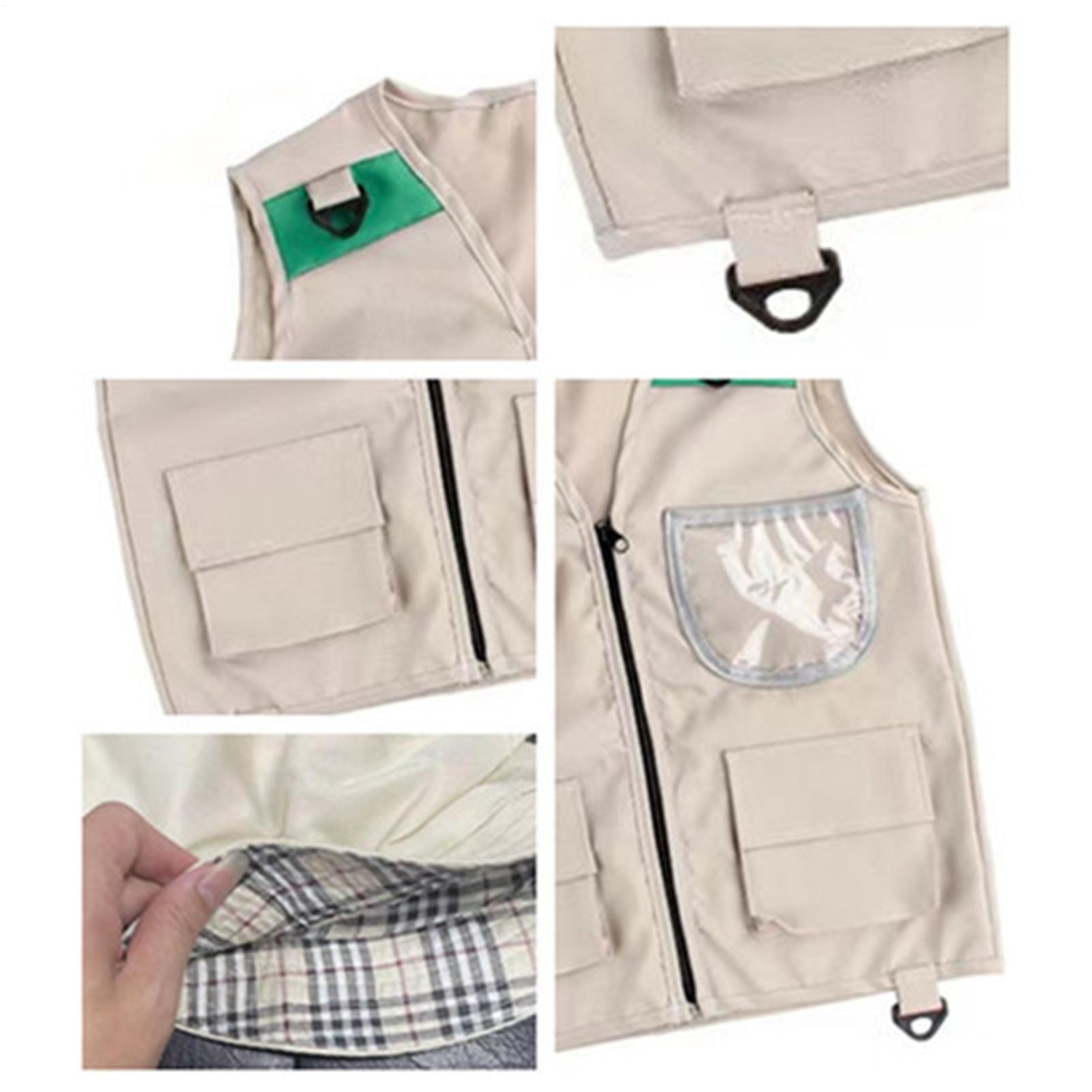 サファリキッズアウトドアエクスプローラーキット、カーゴベスト - Kids Outdoor Adventure Kit のレビューと価格