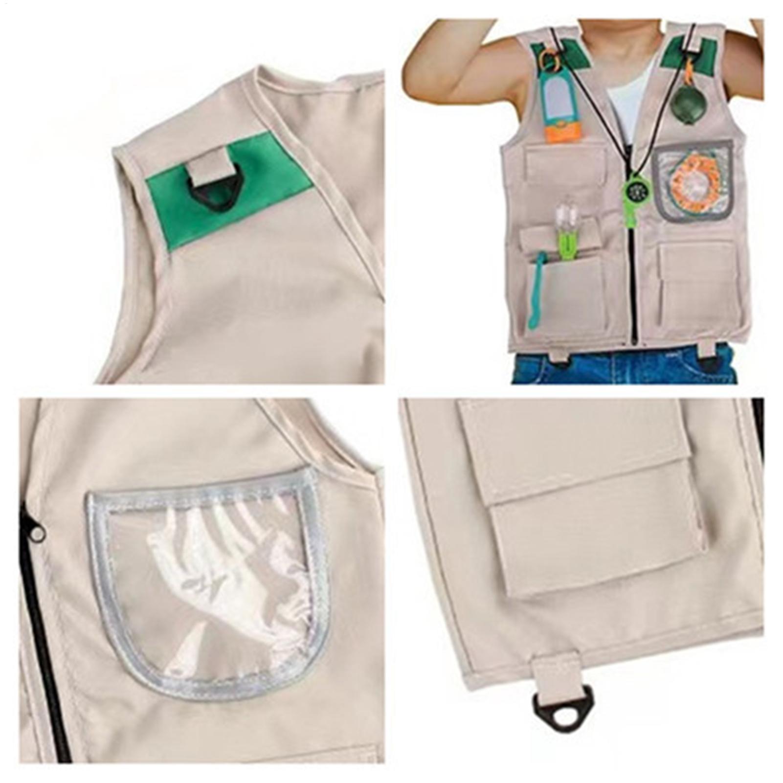 サファリキッズアウトドアエクスプローラーキット、カーゴベスト - Kids Outdoor Adventure Kit のレビューと価格