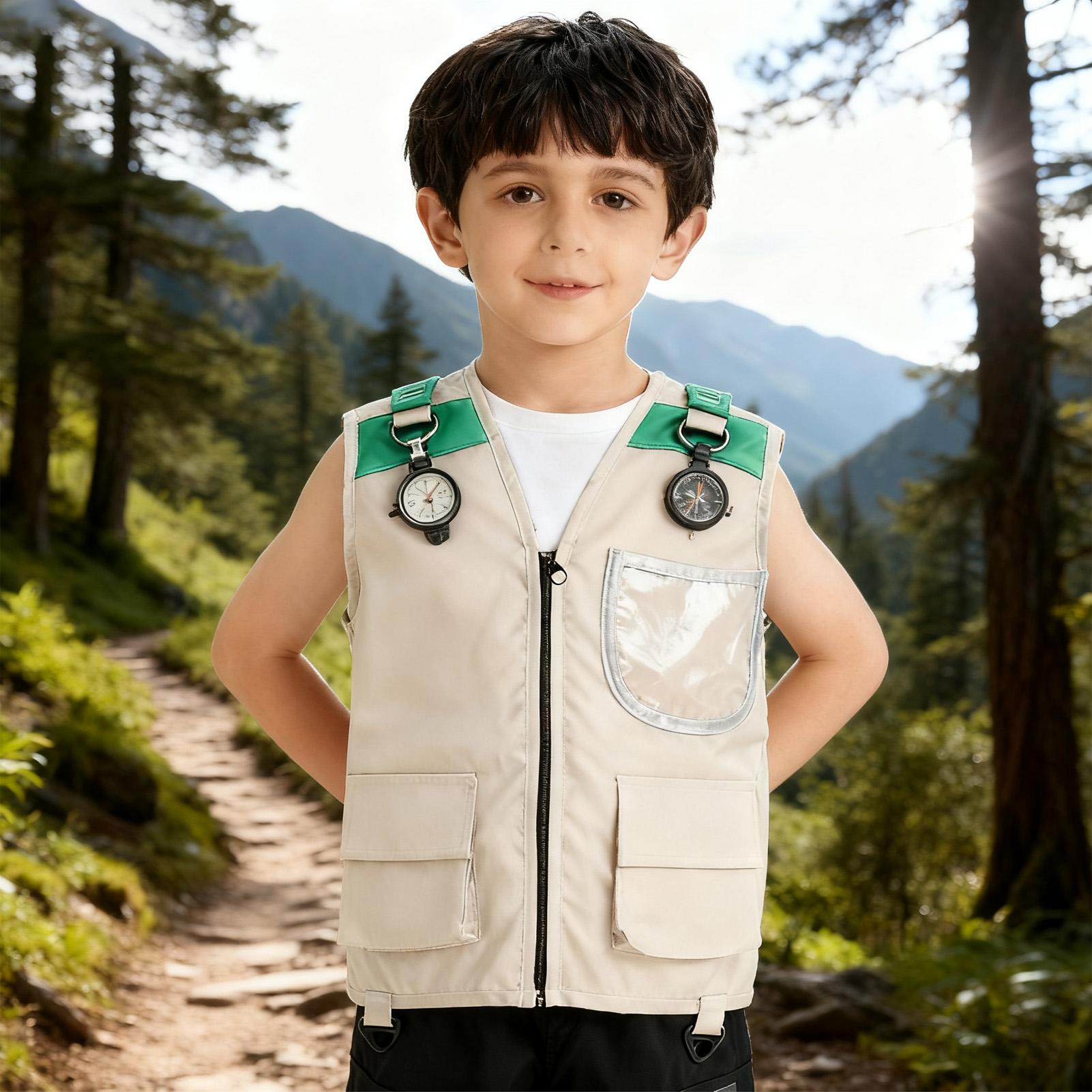 キッズエクスプローラーベストコスチューム サファリカーゴベス - Kids Outdoor Adventure Kit のレビューと価格