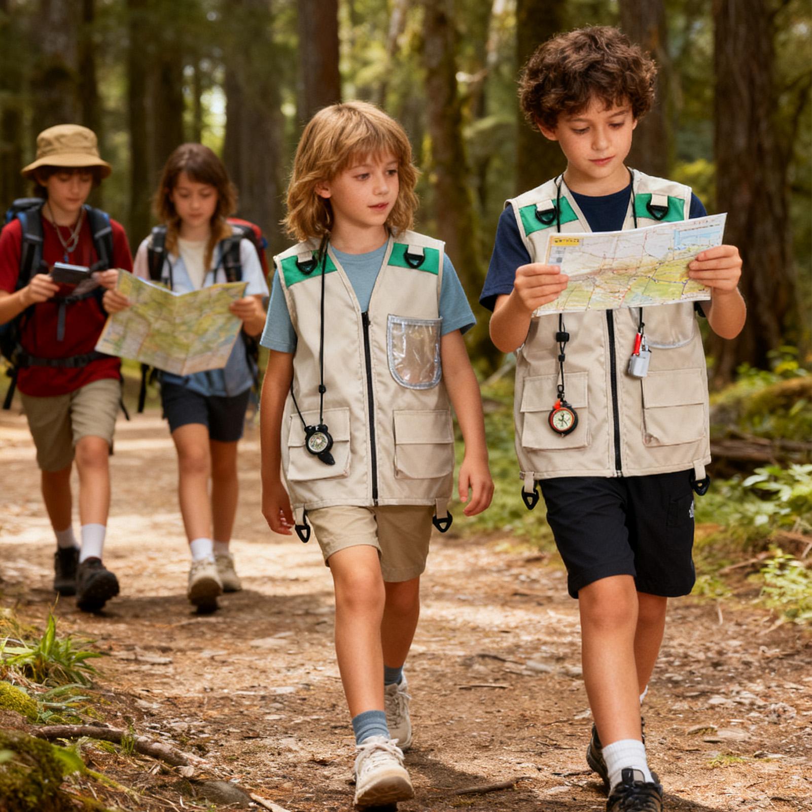 キッズエクスプローラーベストコスチューム サファリカーゴベス - Kids Outdoor Adventure Kit のレビューと価格