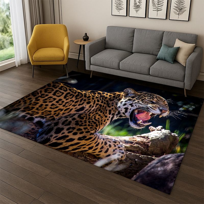 ヒョウチータービーストアニマルカーペットラグ、寝室、リビング - Kids Outdoor Flooring のレビューと価格