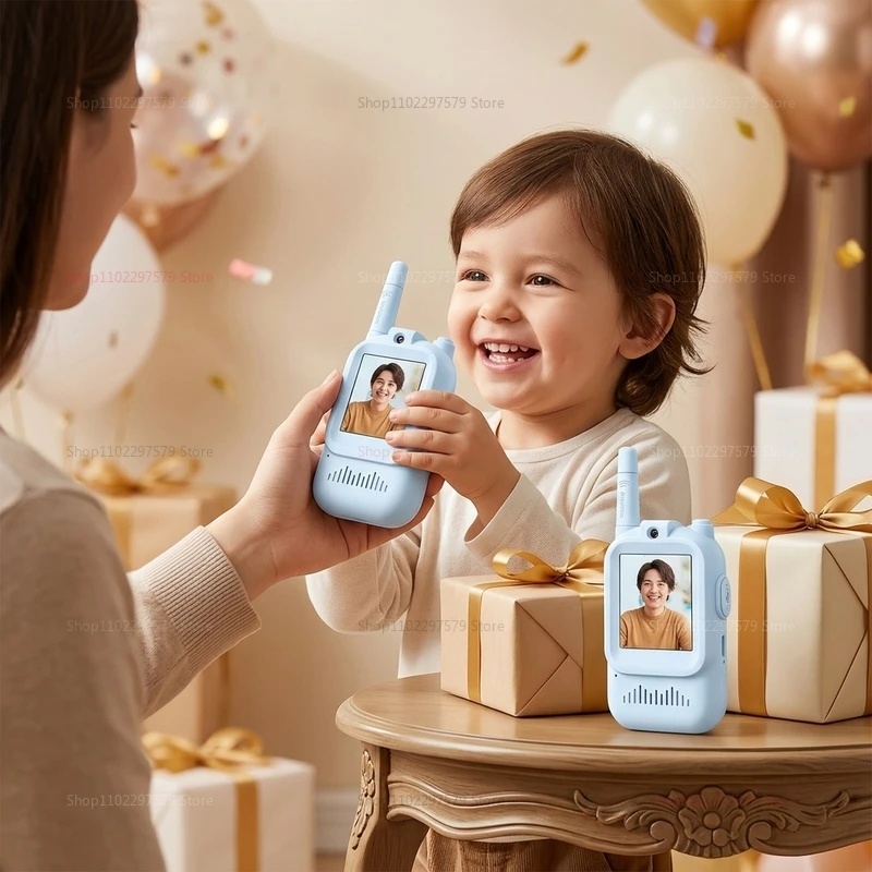 新しいキッズビデオトランシーバー 2 パック充電式インターホ - Kids Outdoor Wagon のレビューと価格