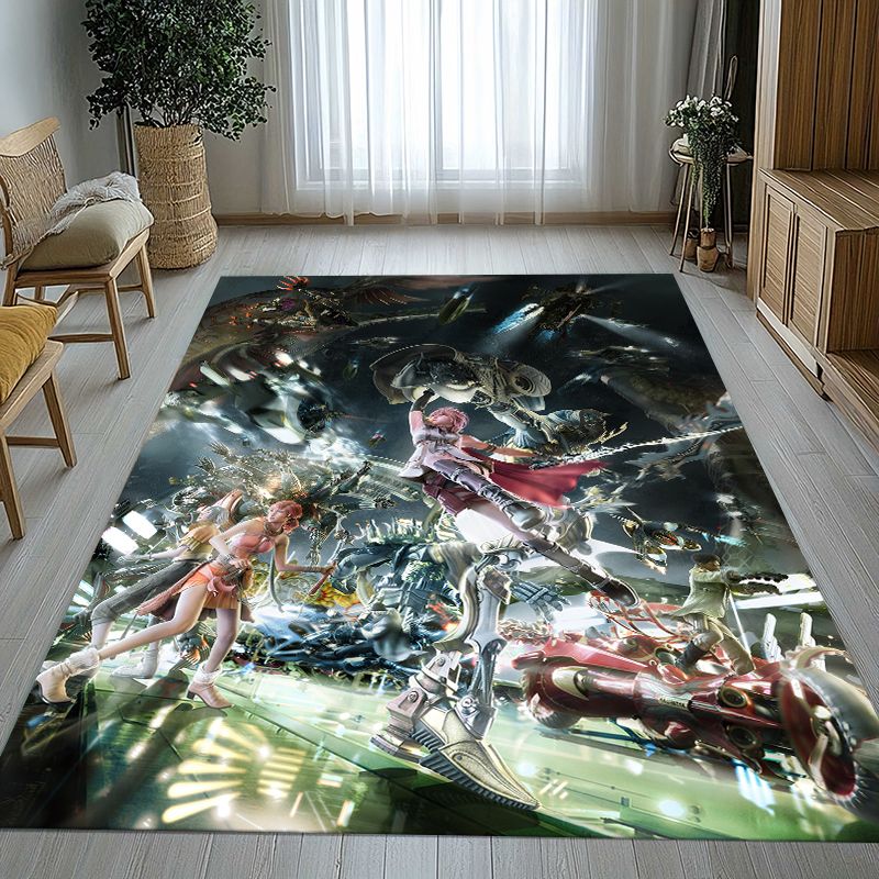 クラシックファイナルファンタジーゲーム漫画リビングルームノン - Kids Outdoor Flooring のレビューと価格