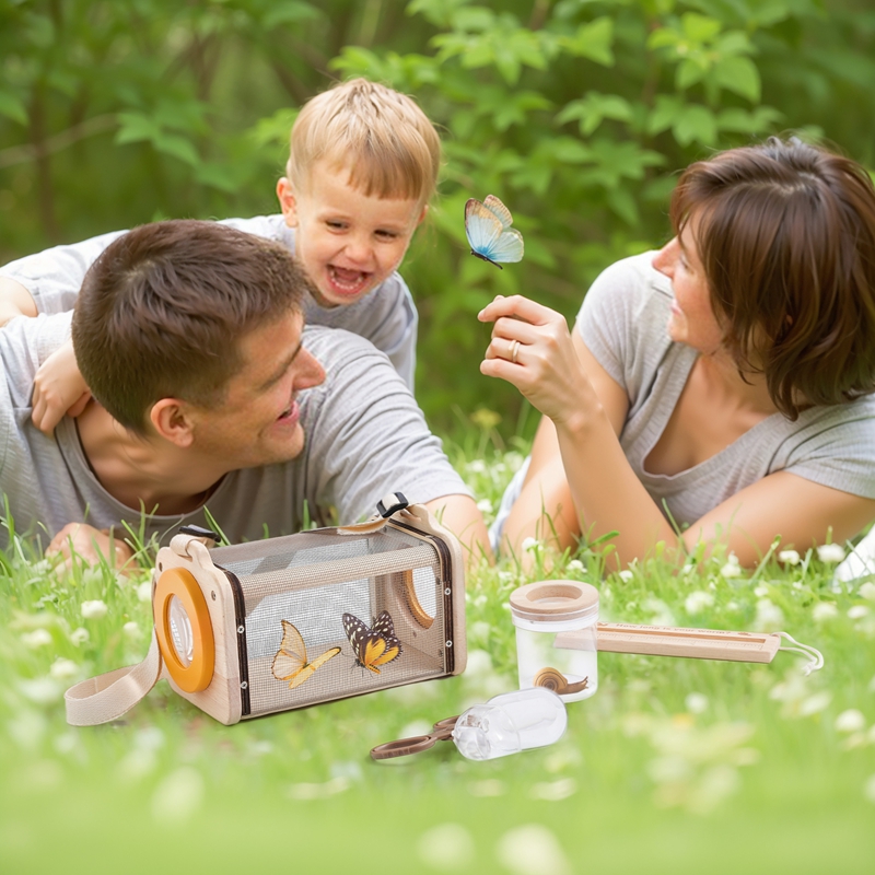 子供用アウトドア探検キット 昆虫と葉っぱの認知探求おもちゃ  - Kids Outdoor Adventure Kit のレビューと価格