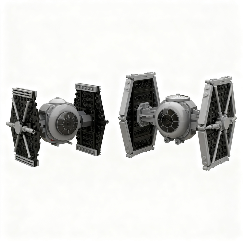 245ピース MOC宇宙戦闘機 ツインイオンエンジン戦闘機  - Lego Set Creator のレビューと価格