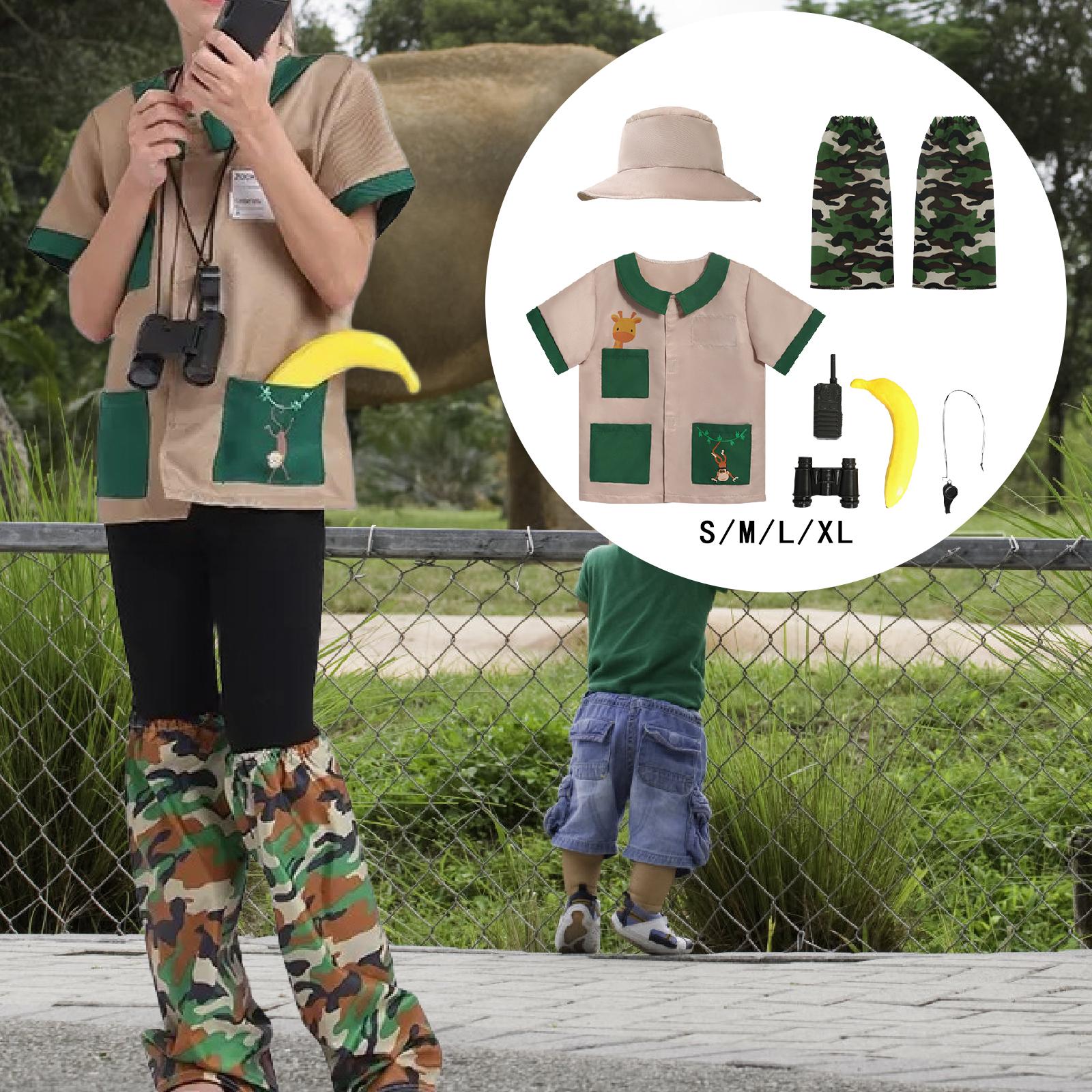 キッズエクスプローラーコスチュームセット ホイッスル 望遠鏡 - Kids Outdoor Adventure Kit のレビューと価格