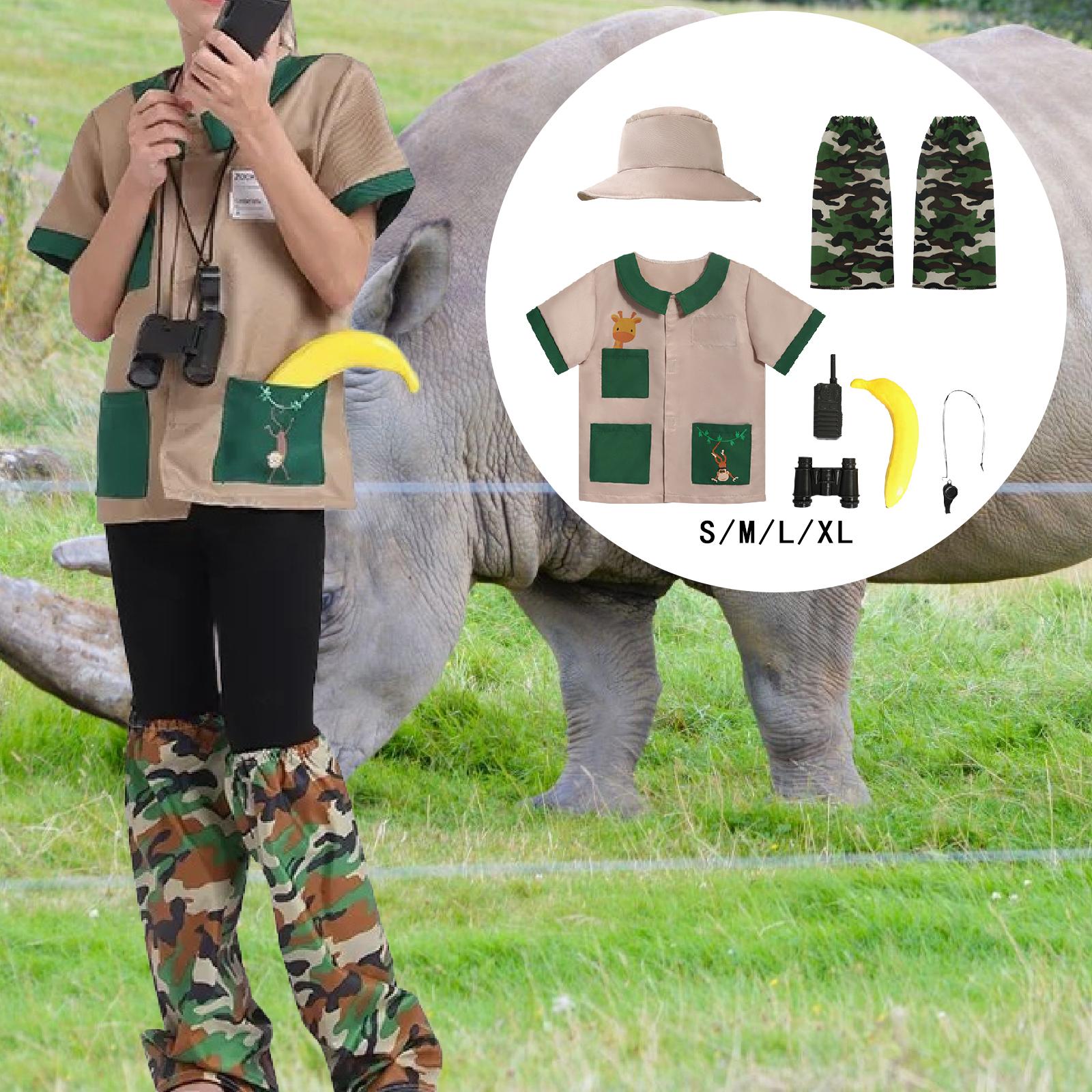 キッズエクスプローラーコスチュームセット ホイッスル 望遠鏡 - Kids Outdoor Adventure Kit のレビューと価格