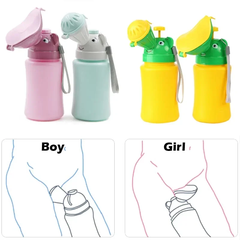 ポータブルベビー衛生トイレ小便器男の子女の子用ポット屋外車旅 - Kids Outdoor Urinal のレビューと価格