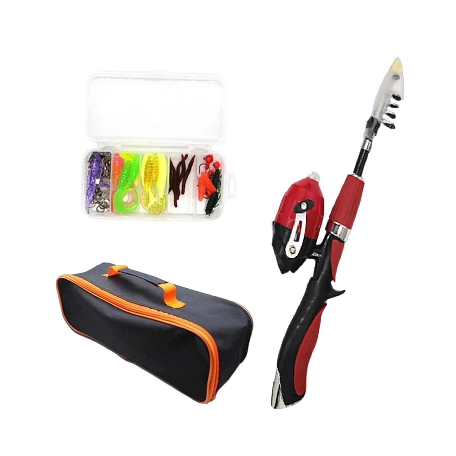 ミニキッズ釣り竿キット ポータブル伸縮式セット リールタック - Kids Outdoor Adventure Kit のレビューと価格