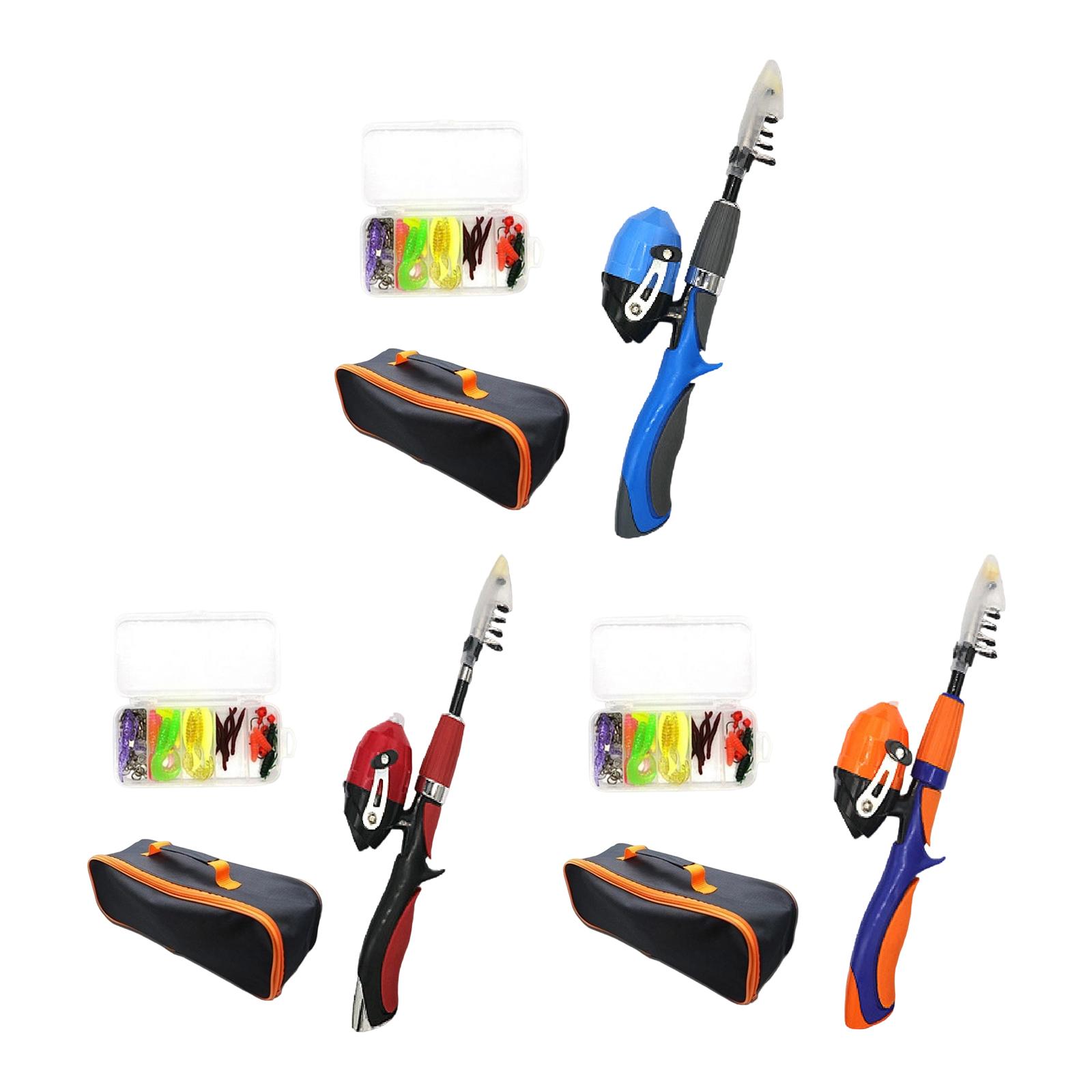 ミニキッズ釣り竿キット ポータブル伸縮式セット リールタック - Kids Outdoor Adventure Kit のレビューと価格