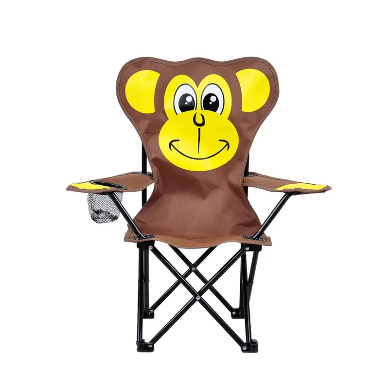 ポータブル漫画風ムーンチェア子供用屋外ビーチキャンプ折りたた - Kids Outdoor Foldable Chair のレビューと価格
