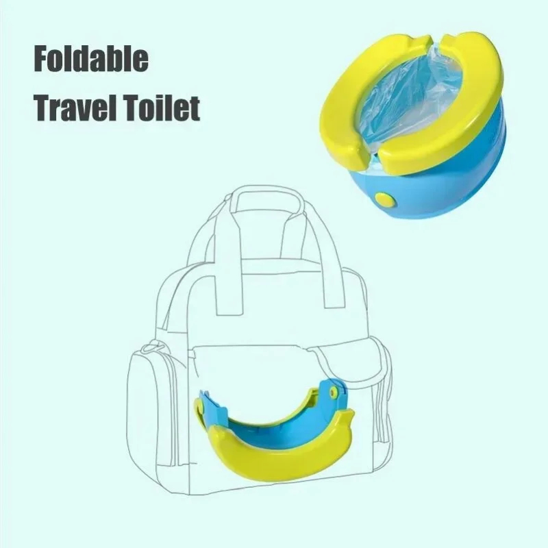 折りたたみ式携帯用ベビー旅行用おまる、子供用スクワティーポッ - Kids Outdoor Urinal のレビューと価格