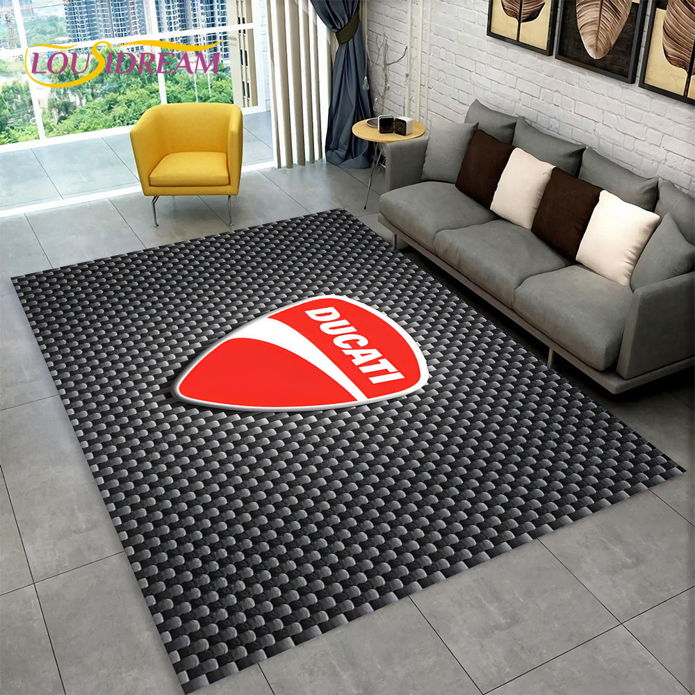 3D D-Ducati パターンエリアラグ 大型、リビングル - Kids Outdoor Kitchen のレビューと価格