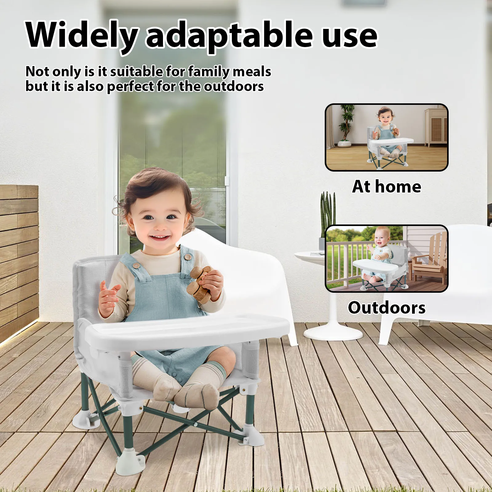 幼児用ブースターシート チャイルドセーフティベルト付き ダイ - Kids Outdoor Foldable Chair のレビューと価格