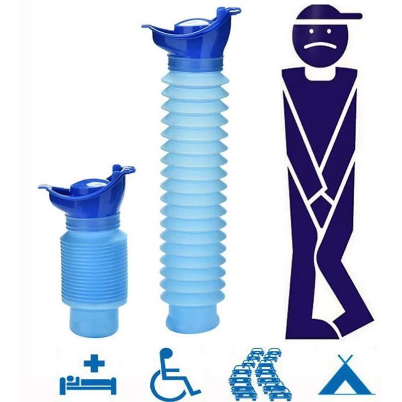 750ml 大人用携帯トイレ 簡易収縮式 ポータブルトイレ  - Kids Outdoor Urinal のレビューと価格