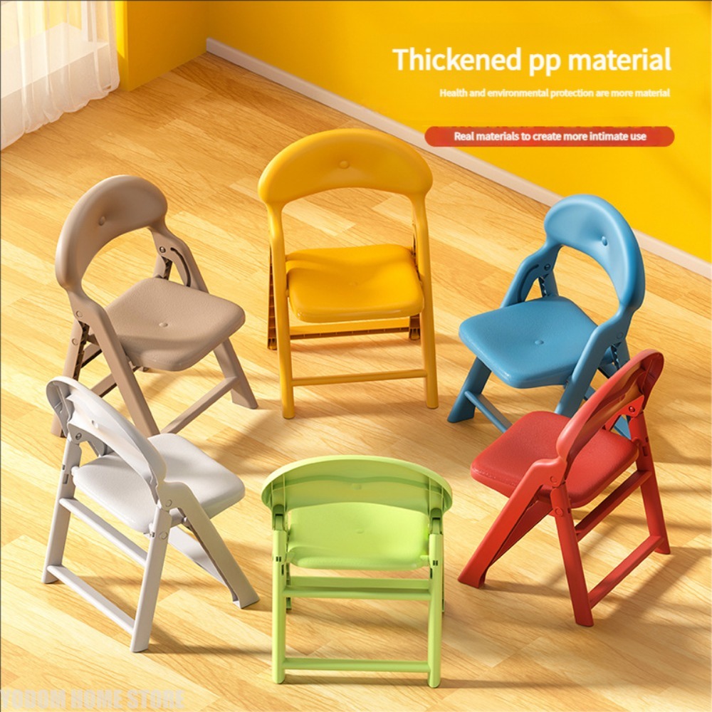 子供用カラフルなプラスチック製バックチェア、耐久性があり軽量 - Kids Outdoor Foldable Chair のレビューと価格