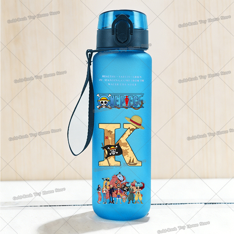 650ml ルフィ文字A-Zスポーツウォーターボトル アニメ - Kids Outdoor Kitchen のレビューと価格