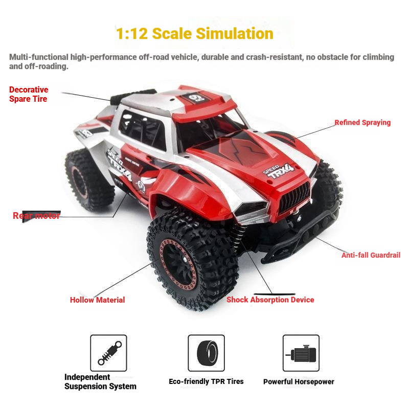 2.4g RCショートコーストラック高速ドリフトオフロード車 - Kids Outdoor Dirt Toys のレビューと価格