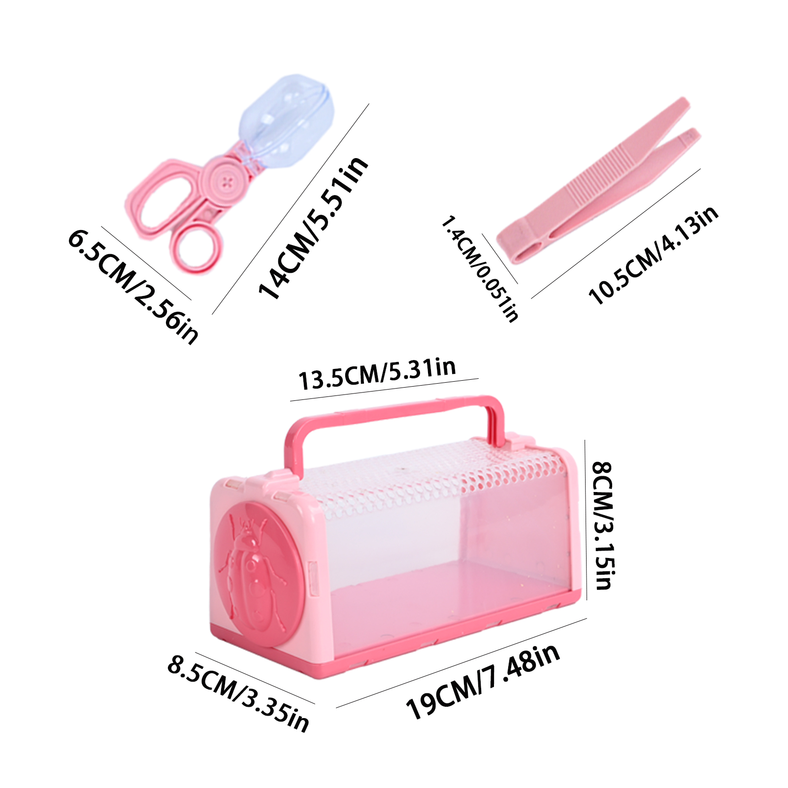 屋外子供の冒険昆虫ケージパッケージ昆虫捕獲おもちゃ昆虫ケージ - Kids Outdoor Adventure Kit のレビューと価格
