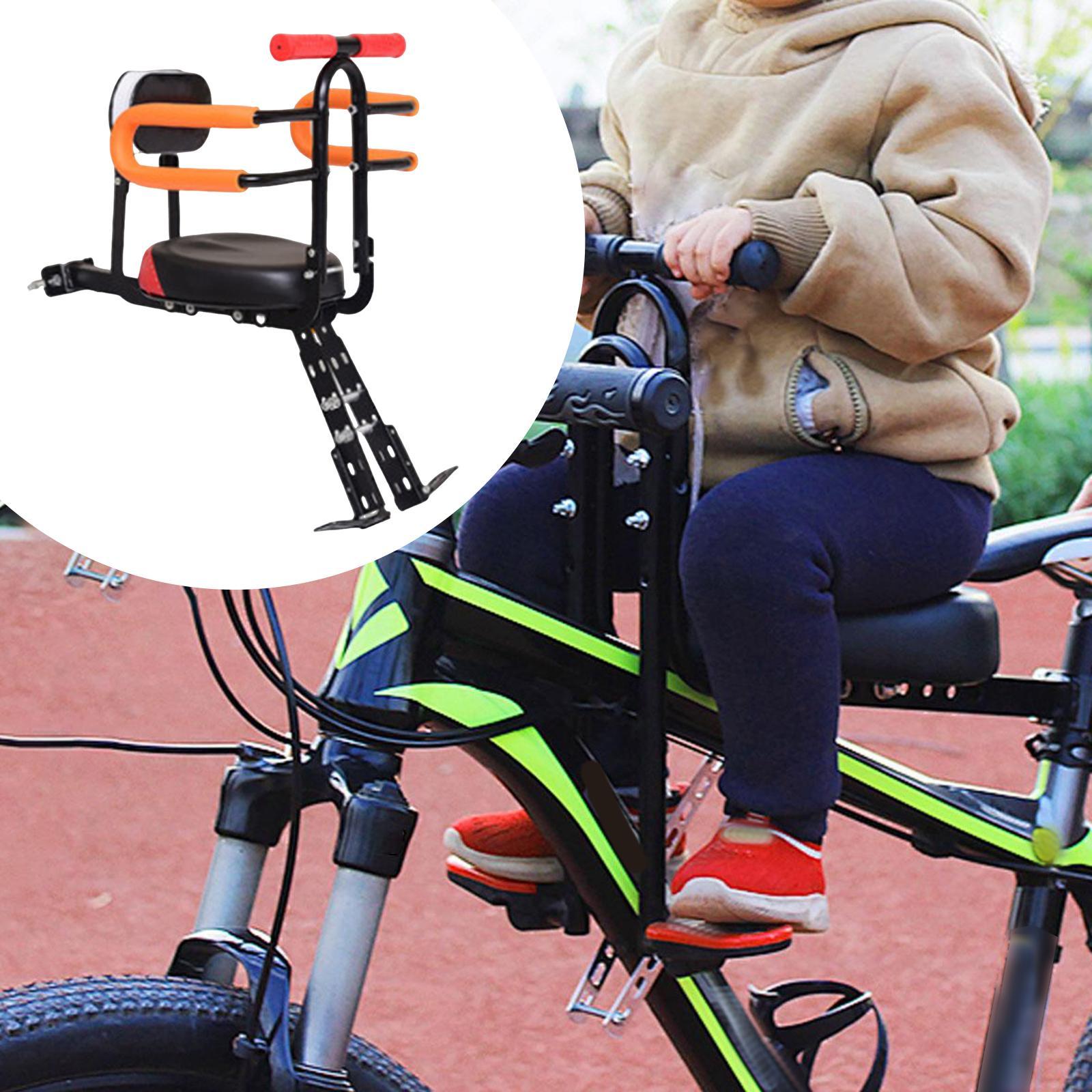 折りたたみ式子供用自転車シート ガードレール付き 簡単設置  - Kids Outdoor Foldable Chair のレビューと価格