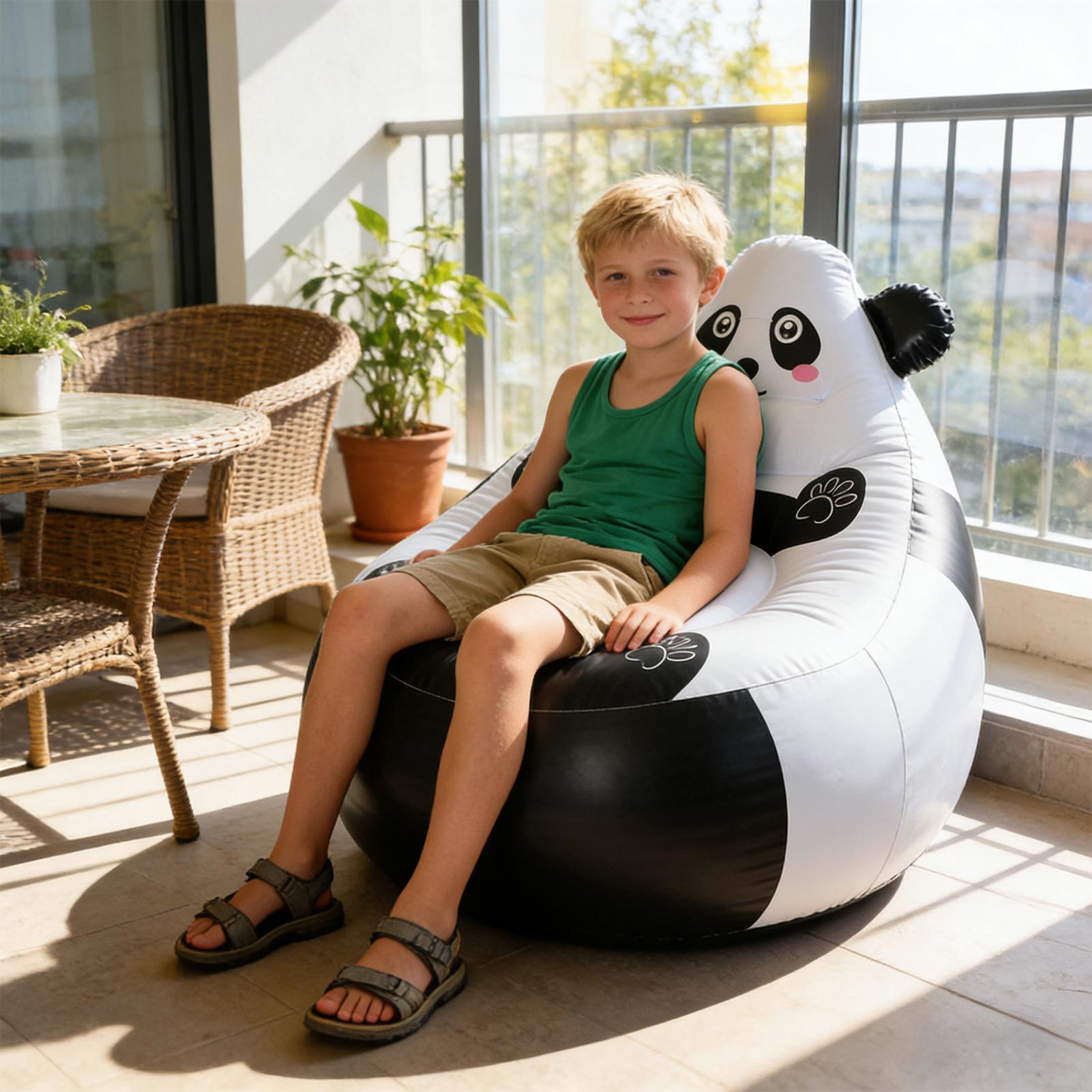 子供用インフレータブルソファ 折りたたみ式動物の形の椅子 子 - Kids Outdoor Foldable Chair のレビューと価格
