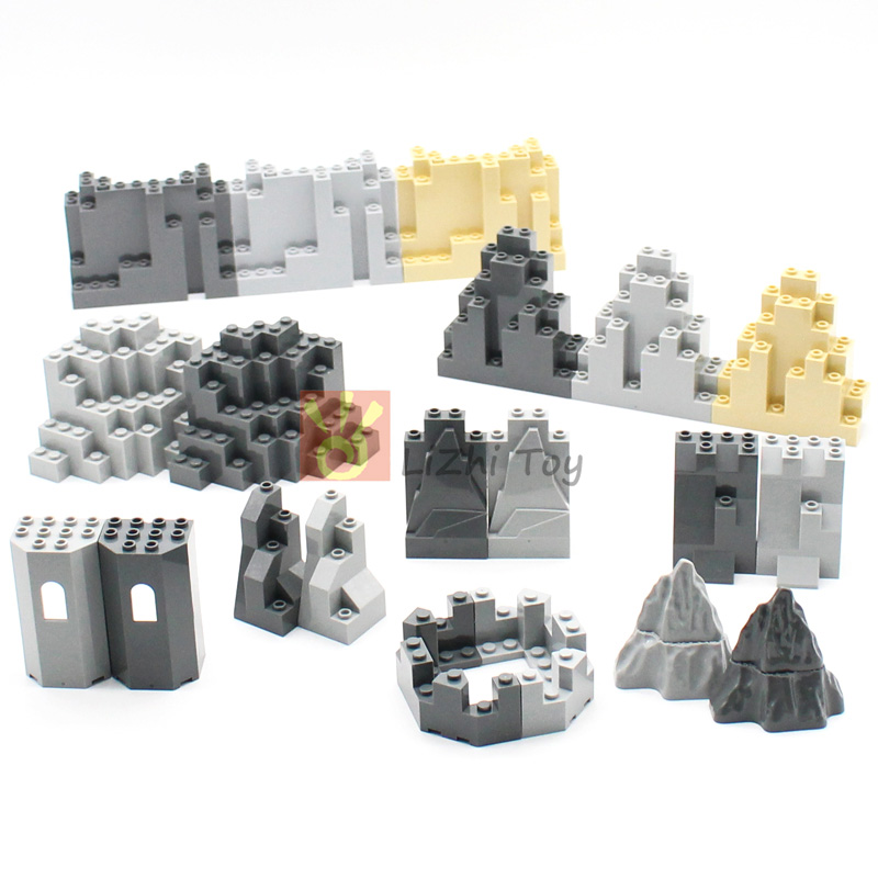 MOC レンガ城山築山庭園建築 DIY 啓発都市ビルディング - Lego Set Creator のレビューと価格