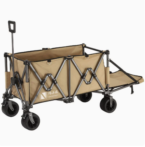 折りたたみ式キャンプワゴン（キャノピー付き）、子供用屋外ユー - Kids Outdoor Wagon のレビューと価格